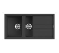 Lavello Elleci Incasso Cucina Best 1 Vasca ½ LGB47559NA 100x51 Antracite