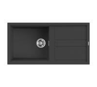 Lavello Elleci Incasso Cucina Best 1 Vasca LGB48059NA 100x51 Antracite