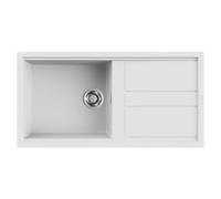 Lavello Elleci Incasso Cucina Best 1 Vasca LKB48096NA 100x51 Bianco