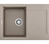 Lavello Elleci Incasso Cucina Easy 1 Vasca LGY13543NA 68x50 Tortora