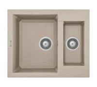 Lavello Elleci Incasso Cucina Easy 1 Vasca ½ LGY15051NA 60x50 Avena