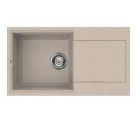 Lavello Elleci Incasso Cucina Easy 1 Vasca LGY29051NA 78x43,5 Avena