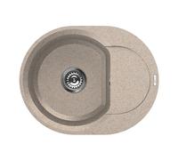 Lavello Elleci Incasso Cucina Easy 1 Vasca LGYR6051NA 60x47 Avena