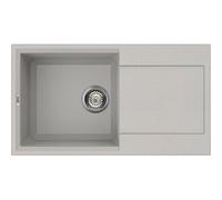 Lavello Elleci Incasso Cucina Easy 1 Vasca LMY29079NA 78x43,5 Aluminium