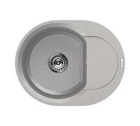 Lavello Elleci Incasso Cucina Easy 1 Vasca LMYR6079NA 60x47 Aluminium