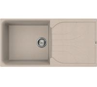 Lavello Elleci Incasso Cucina Ego 1 Vasca LGE48051NA 100x50 Avena