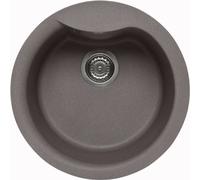 Elleci Ego Round LMEROU73 - Lavello una vasca in Metaltek (M73 Titanium) - Su ordinazione in 2-3 settimane