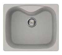 Lavello Elleci Incasso Cucina Fox 1 Vasca LMF20079NA 58x50 Aluminium