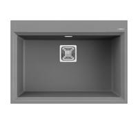Elleci LMK12073 KARISMA 120 Lavello una vasca in Metaltek Titanium (M73)