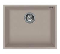 Lavello Elleci Incasso Sottotop Quadra 1 Vasca LGQ10543BSONA 54x44 Tortora