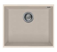 Lavello Elleci Incasso Sottotop Quadra 1 Vasca LGQ10551BSONA 54x44 Avena