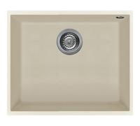 Lavello Elleci Incasso Sottotop Quadra 1 Vasca LGQ10562BSONA 54x44 Bianco Antico