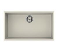 Lavello Elleci Incasso Sottotop Quadra 1 Vasca LGQ13062BSONA 76x44 Bianco Antico