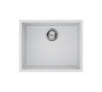 Lavello Elleci Incasso Sottotop Quadra 1 Vasca LKQ10596BSONA 54x44 Bianco