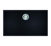 Lavello Elleci Incasso Sottotop Quadra 1 Vasca LKQ13086BSONA 76x44 Nero