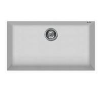Lavello Elleci Incasso Sottotop Quadra 1 Vasca LKQ13096BSONA 76x44 Bianco