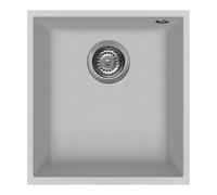 Lavello Elleci Incasso Sottotop Quadra 1 Vasca LMQ10079BSONA 38x44 Aluminium