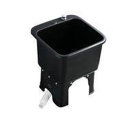 Lavello For Mocio Commerciale, Vasca For La Pulizia Del Pavimento In Plastica, Lavello Indipendente Nero Adatto For Ristoranti, Uffici,Ambienti Esterni E Interni(Black,S)