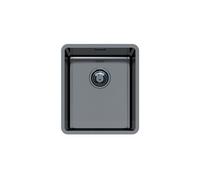 Foster Vasca Sottotop Ke Gun Metal 2153 856 Finitura Gun Metal da 37,6x43,6cm
