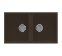 LAVELLO FRAGRANITE ELLECI LGB45040BSO NERO#CONSEGNA IN 3 SETTIMANE#