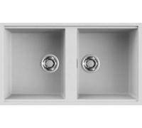 Elleci Best 450 Sottotop LGB45068BSO Lavello sottotop 84 x 49 - granitek - bianco