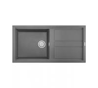 LAVELLO FRAGRANITE ELLECI LGB48048 CEMENTO#CONSEGNA IN 3 SETTIMANE#