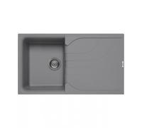 LAVELLO FRAGRANITE ELLECI LGE40048 CEMENTO#CONSEGNA IN 3 SETTIMANE#