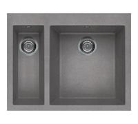 LAVELLO FRAGRANITE ELLECI LGQ15048 CEMENTO#CONSEGNA IN 3 SETTIMANE#