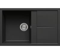 LAVELLO FRAGRANITE ELLECI LGU30040 NERO#CONSEGNA IN 3 SETTIMANE#