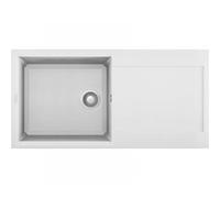 ELLECI LGY48068 | Lavello da incasso GRANITEK EASY 480 | Colore : Bianco