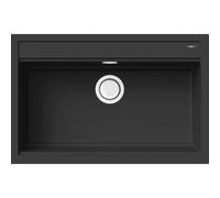 LAVELLO FRAGRANITE ELLECI LKB13086 BLACK#CONSEGNA IN 3 SETTIMANE#