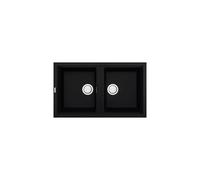 LAVELLO FRAGRANITE ELLECI LKB45086 BLACK#CONSEGNA IN 3 SETTIMANE#