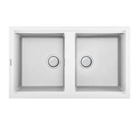 LAVELLO FRAGRANITE ELLECI LKB45096 WHITE#CONSEGNA IN 3 SETTIMANE#