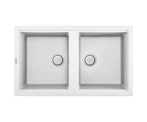 LAVELLO FRAGRANITE ELLECI LKB45096 WHITE#CONSEGNA IN 3 SETTIMANE#