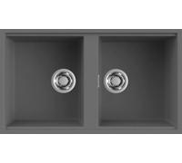 LAVELLO FRAGRANITE ELLECI LKB45099BSO DARK GREY#CONSEGNA IN 3 SETTIMANE#