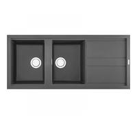LAVELLO FRAGRANITE ELLECI LKB50099 DARK GREY#CONSEGNA IN 3 SETTIMANE#