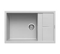 LAVELLO FRAGRANITE ELLECI LMU31079 ALUMINIUM#CONSEGNA IN 3 SETTIMANE#