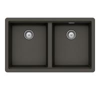 LAVELLO FRAGRANITE SCHOCK BYKN200A43 ASPHALT 75X46#CONSEGNA IN 3 SETTIMANE#