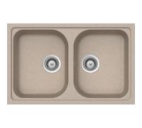 LAVELLO FRAGRANITE SCHOCK LITN200SA58N AVENA#CONSEGNA IN 3 SETTIMANE#