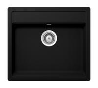 LAVELLO FRAGRANITE SCHOCK VEON100A84 NERO PURO#CONSEGNA IN 3 SETTIMANE#