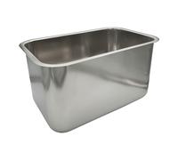 Lavello Gastronorm in acciaio inox - 50x30x30 cm