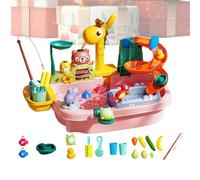 Lavello giocattolo per bambini, gioco di pesca,Lavello per bambini con acqua corrente | Adatto per giardino, educativo, da 3 anni, ragazza ragazzo, all'aperto