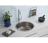 Lavello In Acciaio Inox Lavello Rotondo Lavello Da Cucina Respekta Portland