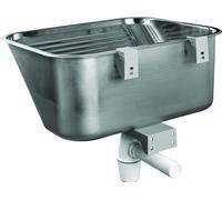 Lavello in metallo a vasca singola 53x63,5 cm INOX EKO Kuchinox