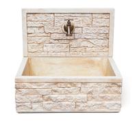 Lavello In Pietra Ricostruita Con Frontale 45x35x40,5 Q-Meseta Nocciola KAM