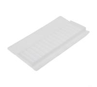 Lavello in silicone per paraspruzzi con ventose, tappetino di scarico per rubinetto da 35 x 10 cm, per cucina e bagno, vassoio raccogli acqua per mantenere asciutto il piano di lavoro (trasparente)