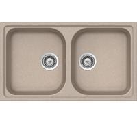 Lavello FOMN200A58 2 Vasche Dimensioni 86x50 cm colore Avena serie Formhaus