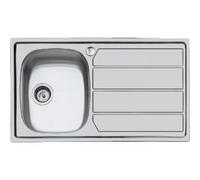 Lavello Incasso 86x50 FOSTER 1 Vasca con Gocciolatoio 1186562 S1000