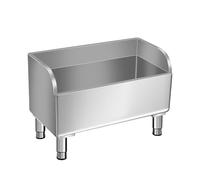 Lavello indipendente for lavanderia e ripostiglio in acciaio inossidabile 304 con kit di scarico, adatto for lavanderie interne/esterne, scantinati, garage e giardini(47.2x16.1x21.6in/120x41x55cm)