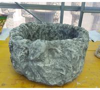 Lavello lavabo lavandino mortaio vasca pietra cemento marmo rustico moderno